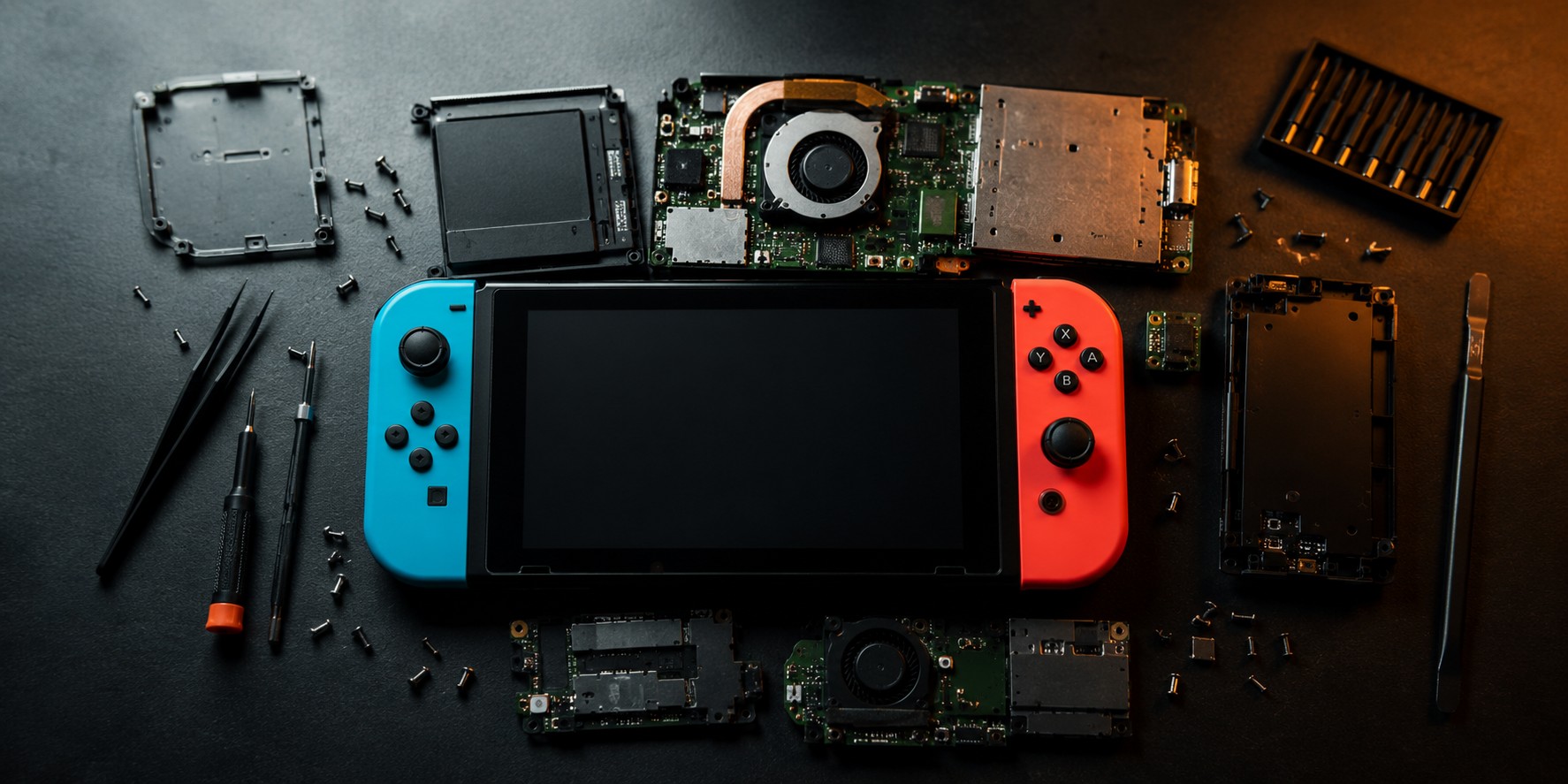 Nintendo Switch en panne