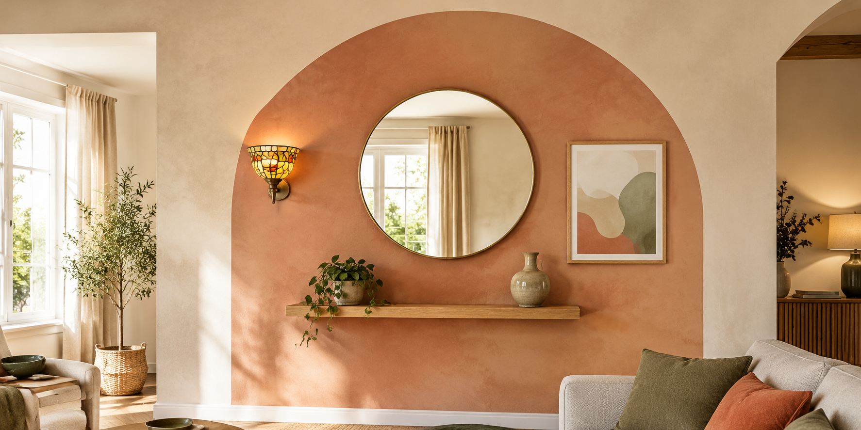 Un mur habillé avec style
