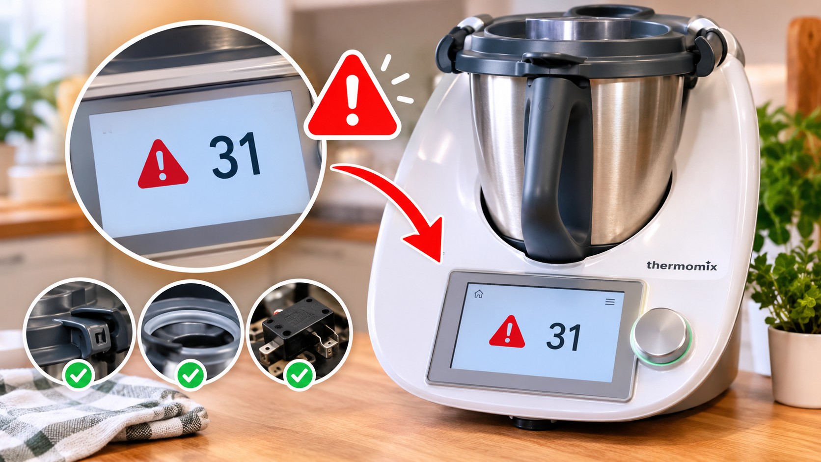 Erreur 31 Thermomix